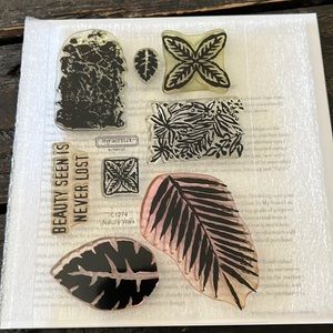 Close to my heart my acrylix stamp set-Nature walk